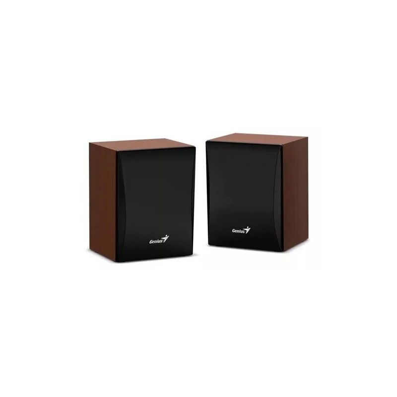 Parlante Genius Sp-hf 380bt Wood Usb Bluethooth Madera