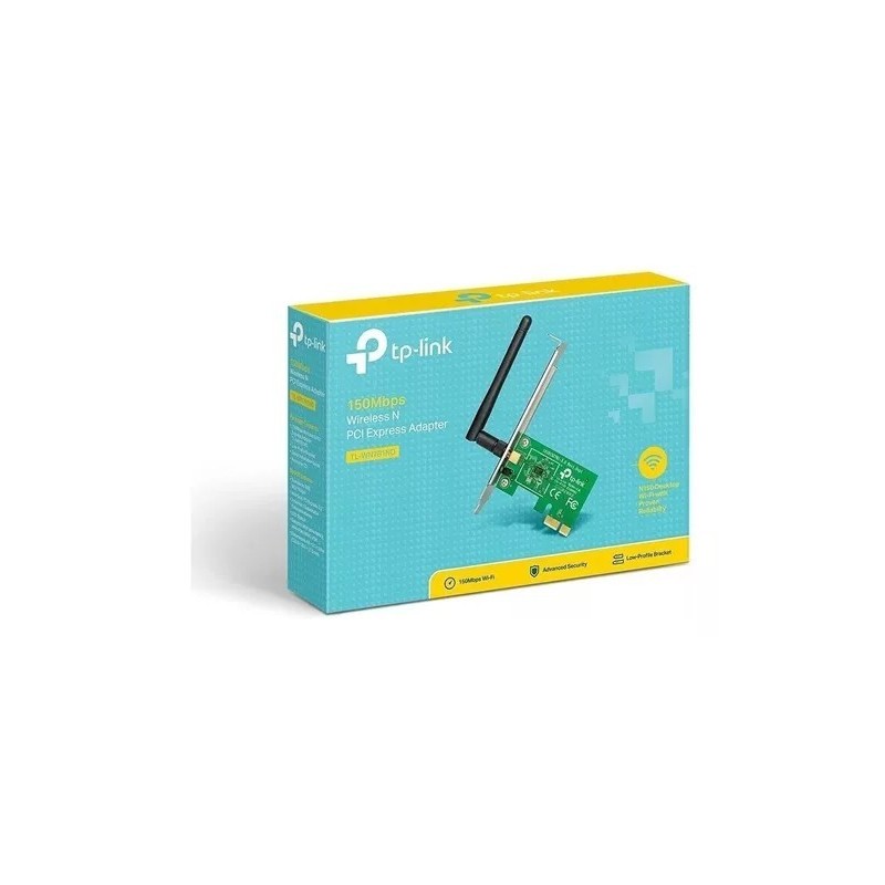 Placa Red Wifi Tp-link TL-WN781ND 150mbps Pci Express