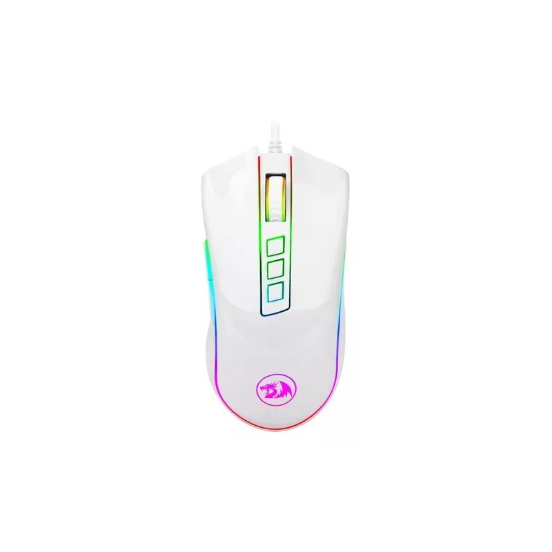 Mouse Gamer Redragon Cobra M711-fps-1 blanco
