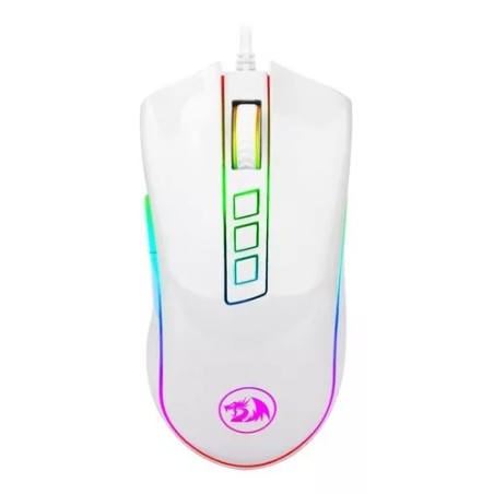 Mouse Gamer Redragon Cobra M711-fps-1 blanco