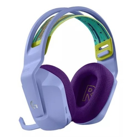 Auriculares Logitech Lila G733 inalámbricos RGB