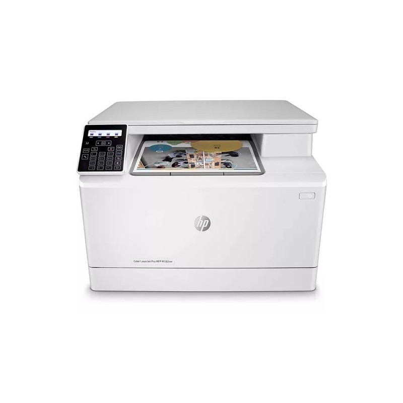 Impresora Multifuncion Hp Color Laserjet Pro Mfp M182nw Wifi