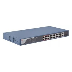 DS-3E1326P-EI Switch Hikvision 24p PoE Fast Ethernet 400W