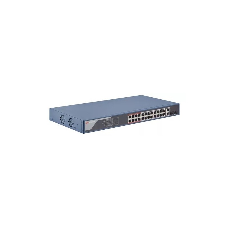 DS-3E1326P-EI Switch Hikvision 24p PoE Fast Ethernet 400W