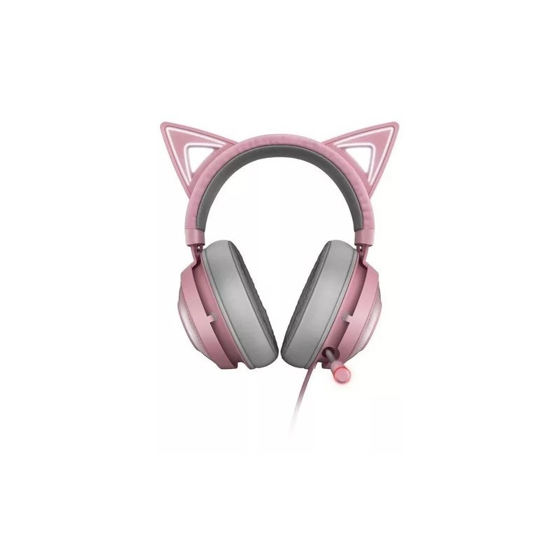 Auricular Razer Kraken Kitty Chroma USB Quartz