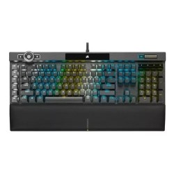 Teclado Gamer Corsair K100 RGB Cherry MX Speed Black