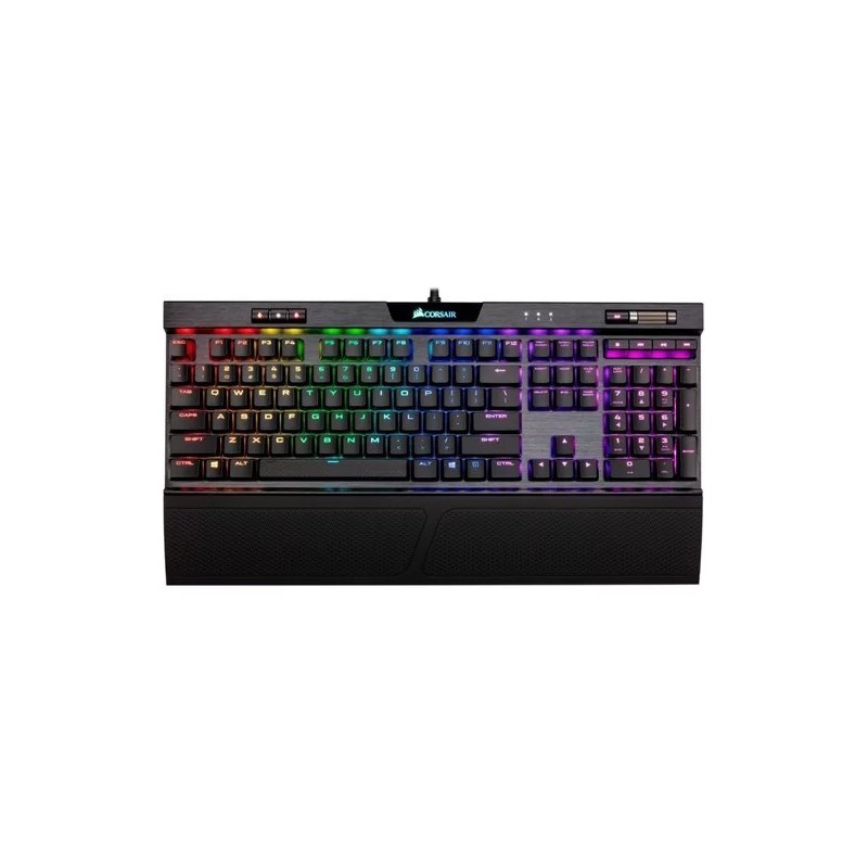 Teclado Gamer Corsair K70 RGB MK.2 Mechanical Gaming CHERRY® MX Red