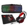Combo Gamer Sentey Gs-5790 Rgb Auricular Teclado Mouse Pad