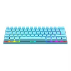 Teclado Mecanico Gamer 60% T-dagger Arena Celeste Rgb