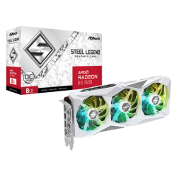 Placa de Video Asrock RX 7600 Steel Legend 8GB OC