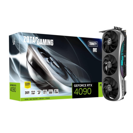 Placa de Video Zotac RTX 4090 Gaming Trinity 24GB