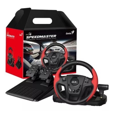 VOLANTE Y PEDALERA GENIUS SPEEDMASTER