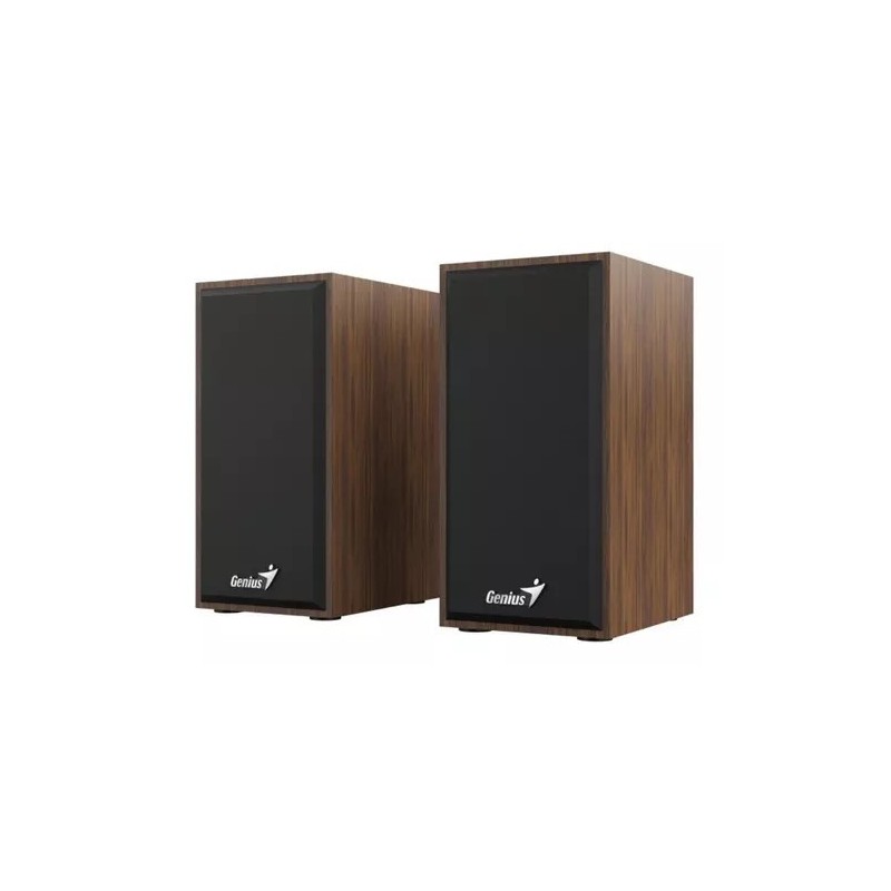 PARLANTE GENIUS SP-HF385BT MADERA BLACK GRAY