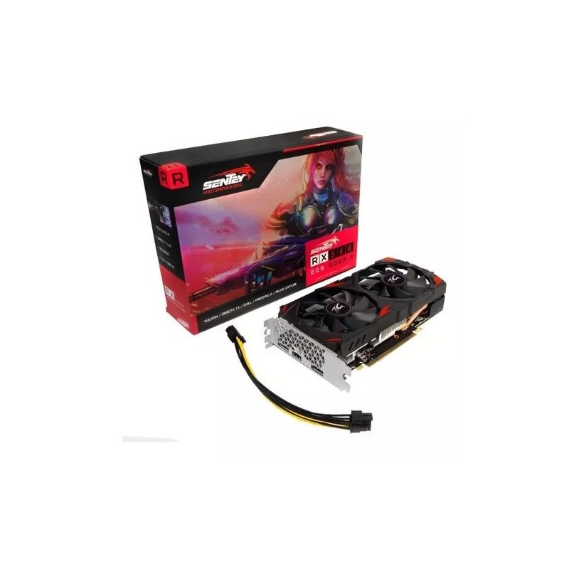 Placa de Video Sentey RX 580 Gaming Dual Fan