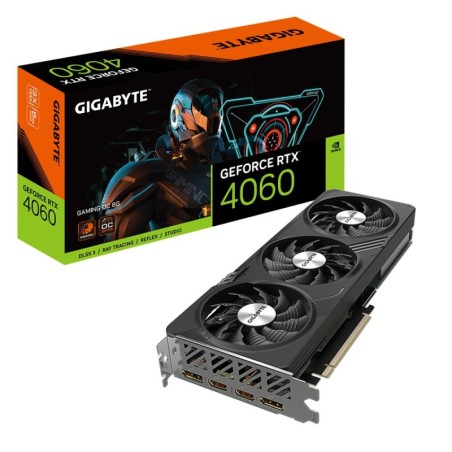 Placa de Video Gigabyte RTX 4060 GAMING OC 8GB
