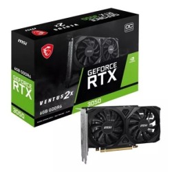 Placa de Video MSI RTX 3050 VENTUS 2X OC 8GB