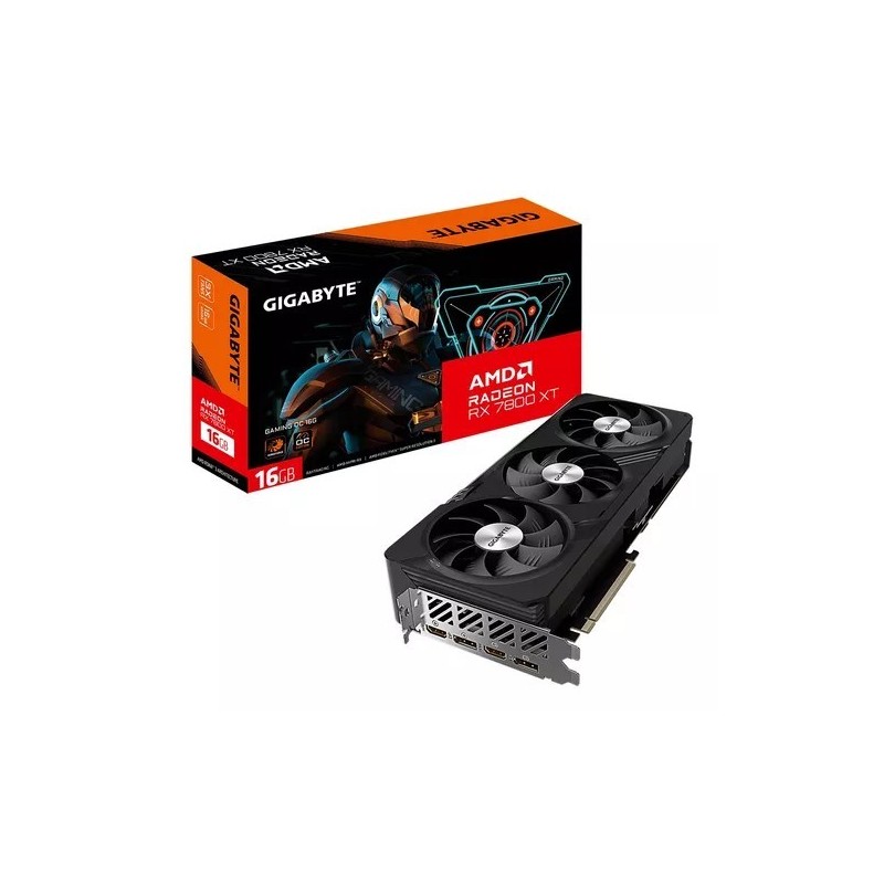 Placa de Video Gigabyte RX 7800 XT Gaming OC 16G