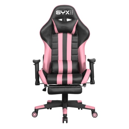 Silla Gamer SYX CH-059 ROSA/NEGRO