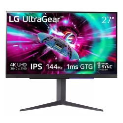 Monitor LG 27GR93U pivot pantalla 4K 144 Hz