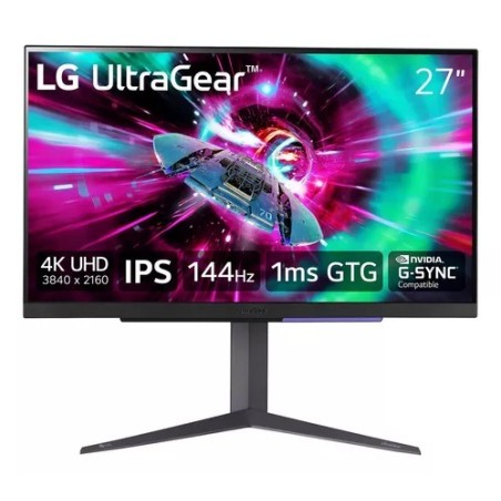 Monitor LG 27GR93U pivot pantalla 4K 144 Hz