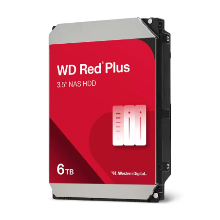 Disco HDD WD 6TB Red Plus SATA
