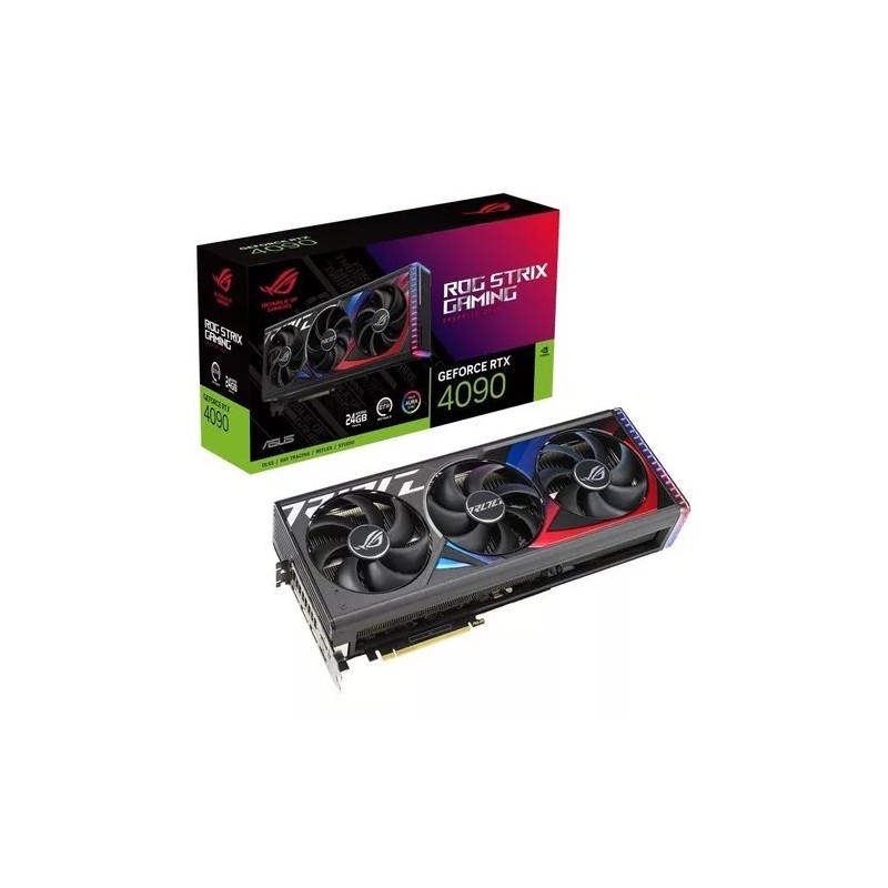 Placa de Video ASUS RTX 4090 ROG Strix OC 24GB