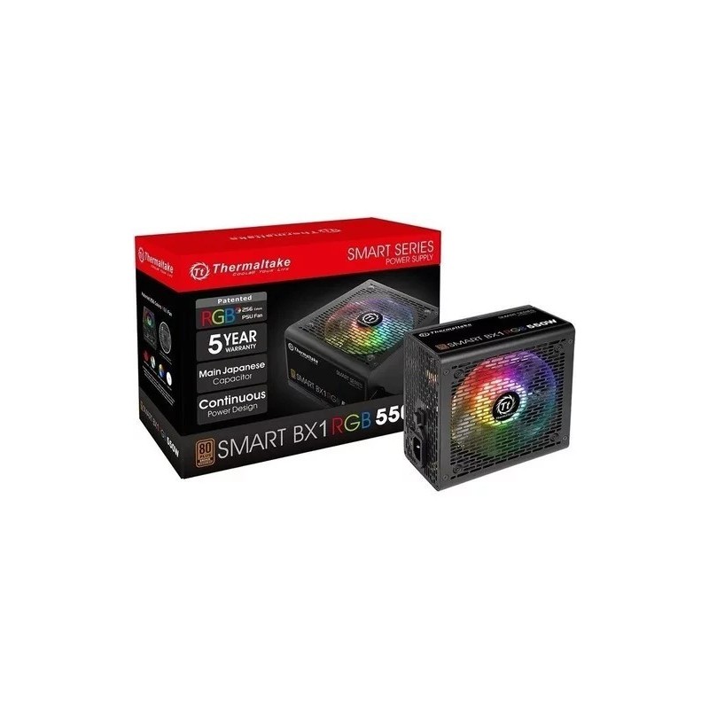 Fuente De Alimentación Thermaltake Rgb 550w 80 Bronze Plus