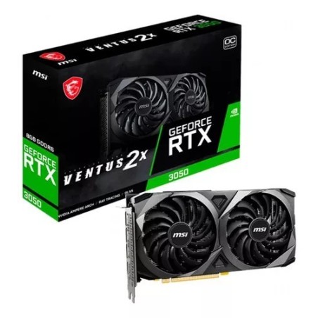 Placa de Video MSI RTX 3050 VENTUS 2X OC 6GB
