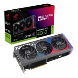 Placa de Video ASUS RTX 4060 ROG Strix OC 8GB