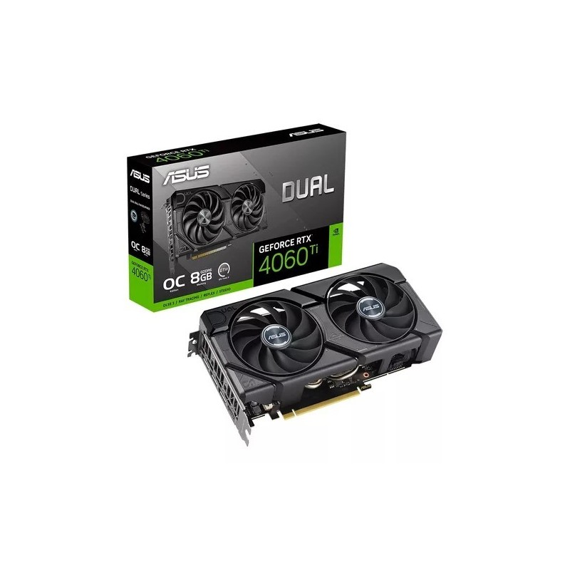 Placa de Video ASUS RTX 4060 Ti Dual Evo OC 8GB