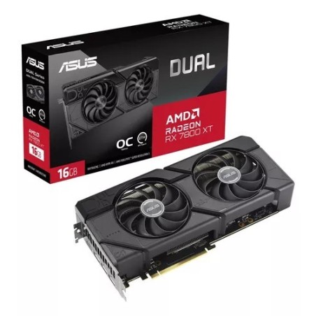 Placa de Video ASUS RX 7800 XT Dual OC 16GB