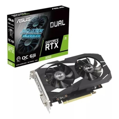 Placa de Video ASUS RTX 3050 Dual OC 6GB