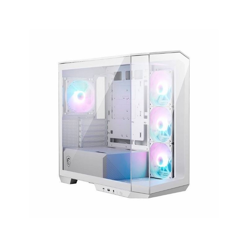 Gabinete MSI Mag Pano M100R PZ Blanco