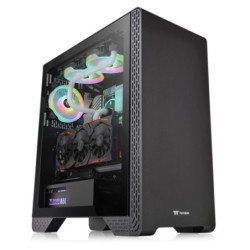 Gabinete Thermaltake S300 TG Negro