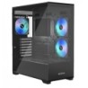 Gabinete Raidmax Infinita i801 AIR FISHTANK ARGB TG Negro