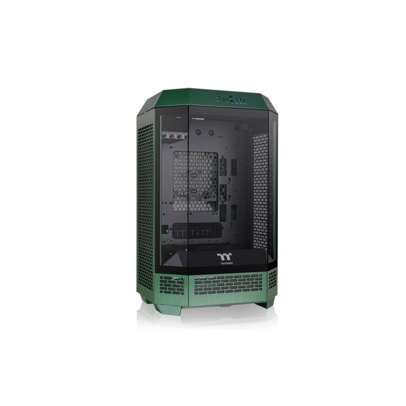 Gabinete Thermaltake The Tower 300 Mid-Tower TG x3 Fan x2 Racing Green