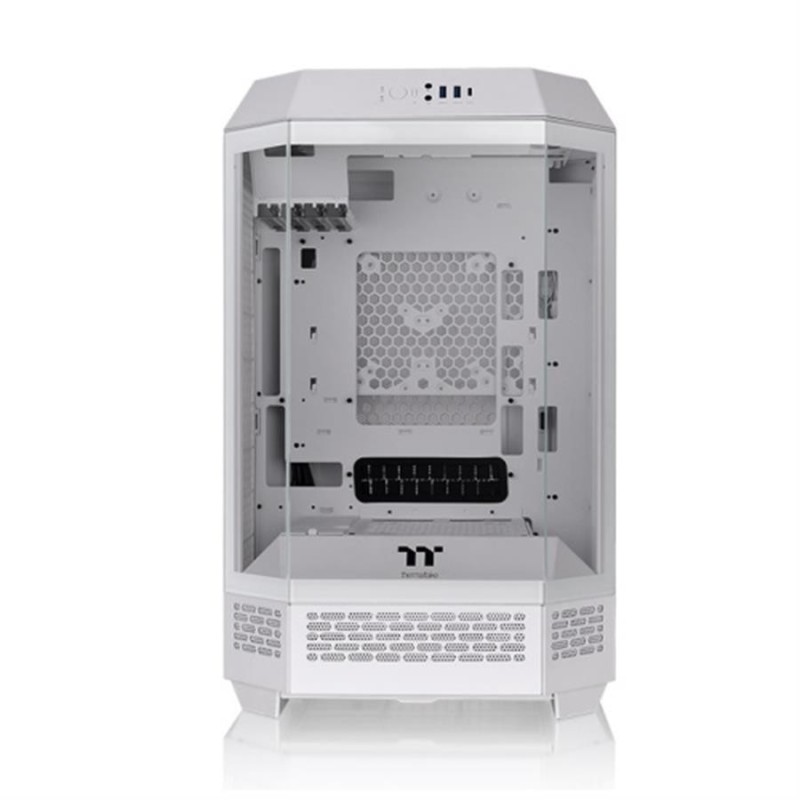 Gabinete Thermaltake The Tower 300 Mid-Tower TG x3 Fan x2 Snow White
