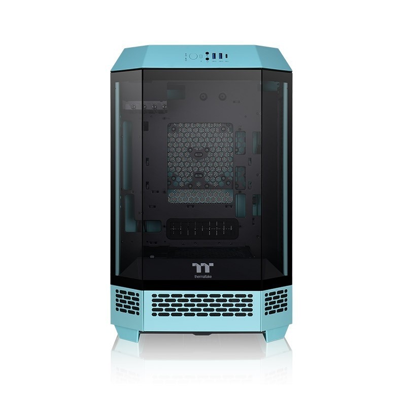 Gabinete Thermaltake The Tower 300 Mid-Tower TG x3 Fan x2 Turquoise