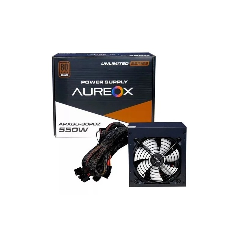 AUREOX UNLIMITED SERIES 550W v2 80 PLUS BRONZE