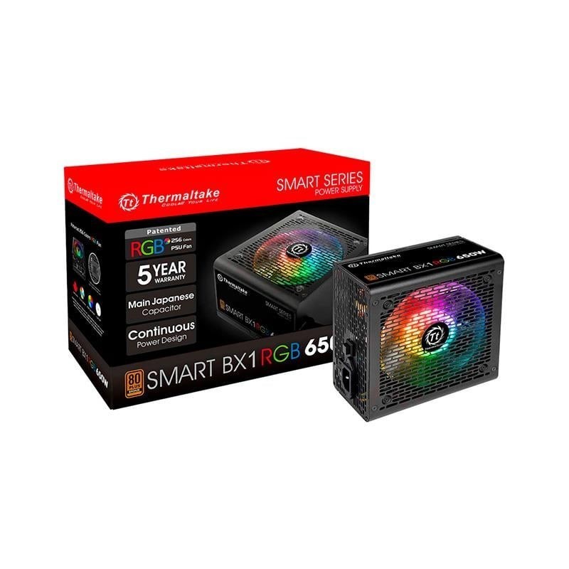THERMALTAKE 650W SMART BX1 RGB 80 PLUS BRONZE