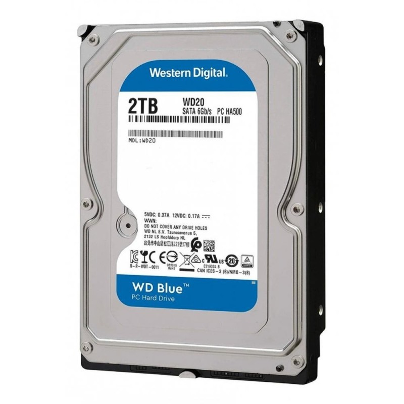 Disco HDD WD 2TB Blue SATA