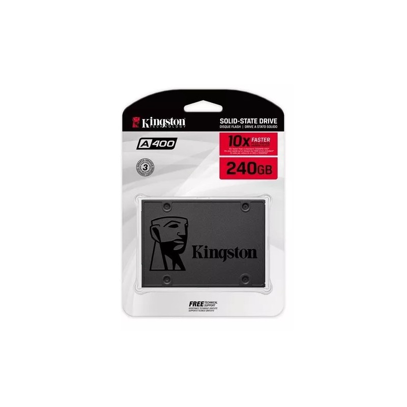 Disco SSD KINGSTON A400 240 GB SATA Interno