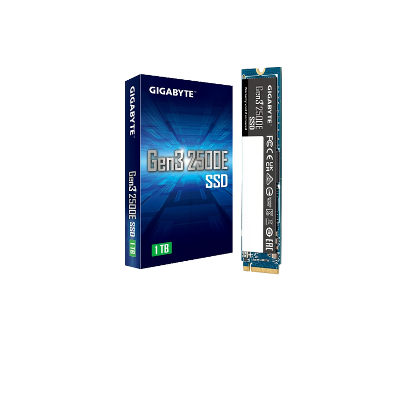 Disco SSD M.2 Gigabyte 1TB NVMe Gen3 2500E PCIe 3.0 x4
