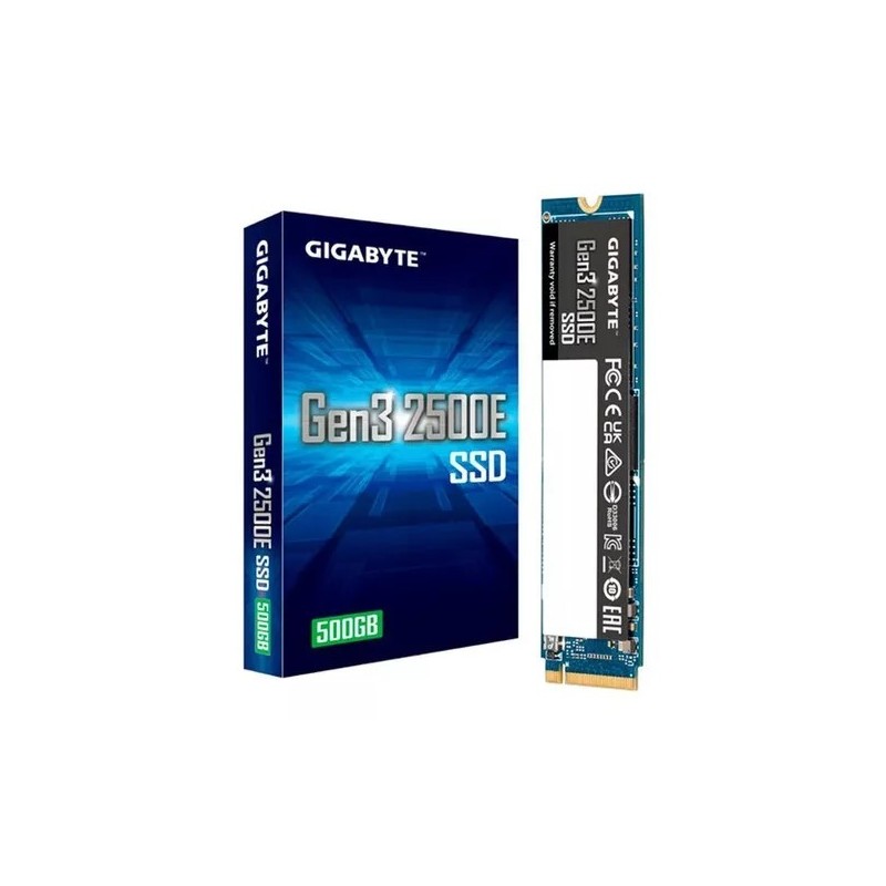 Disco SSD M.2 Gigabyte 500GB NVMe Gen3 2500E PCIe 3.0 x4
