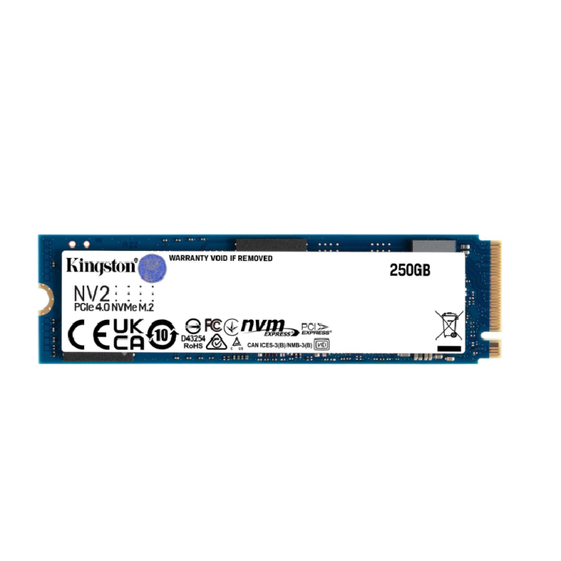 Disco SSD M.2 KINGSTON SNV2S 250GB NVMe PCIe 4.0