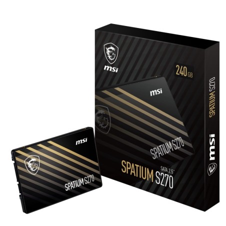 Disco SSD MSI 240GB SPATIUM S270 SATA