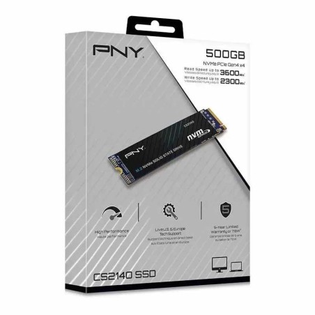 Disco SSD PNY M.2 CS2140 NVMe GEN4 500GB