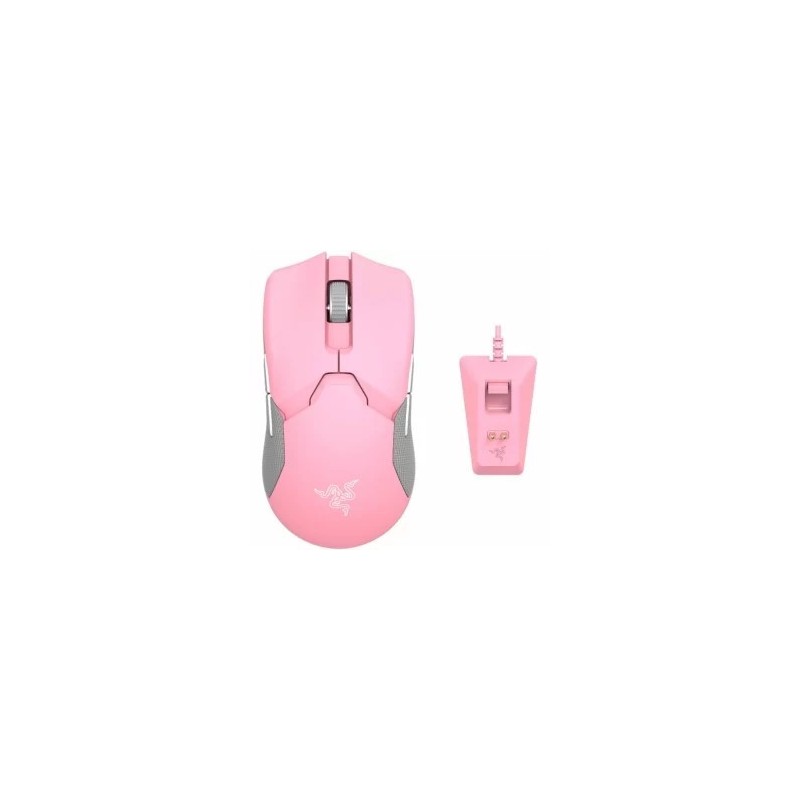 MOUSE GAMER RAZER VIPER ULTIMATE WIRELESS CHARGING DOCK QUARTZ