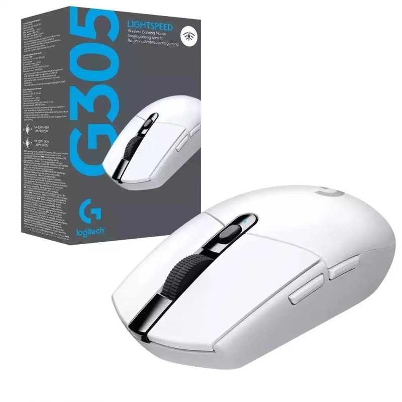 Mouse Logitech G305 Lightspeed Wireless White