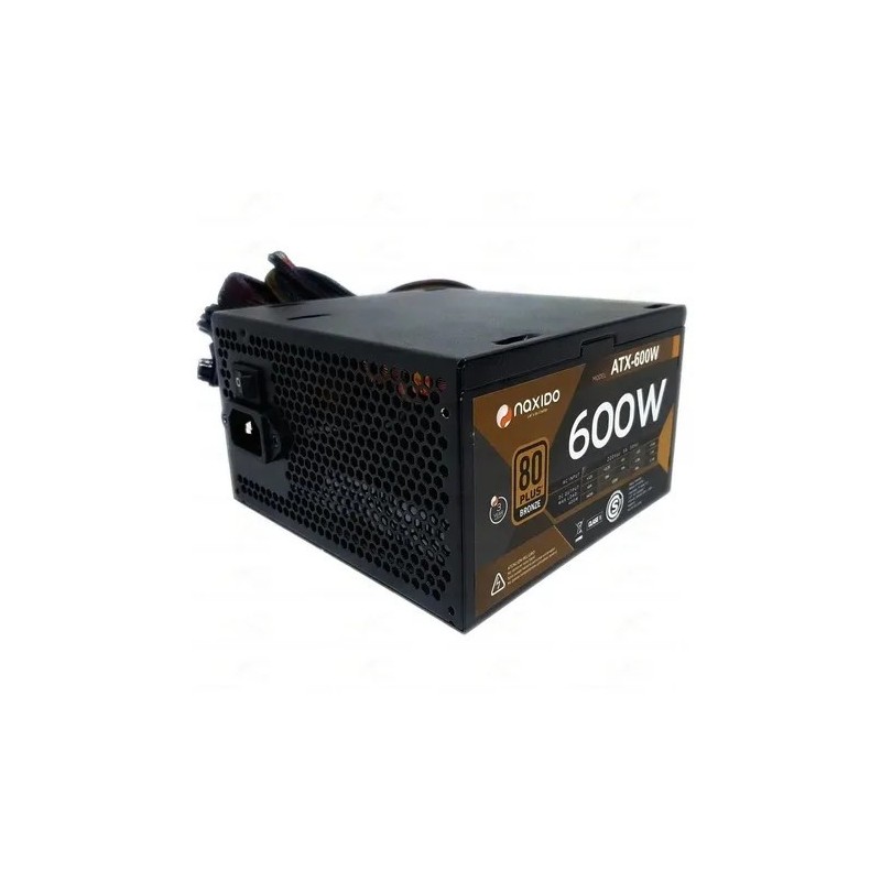 Fuente 600W Naxido 80 Plus